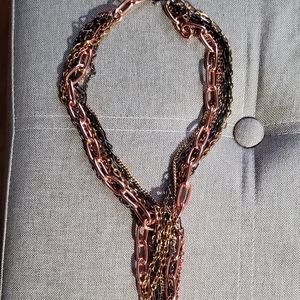 Gemma redux mixed metal necklace